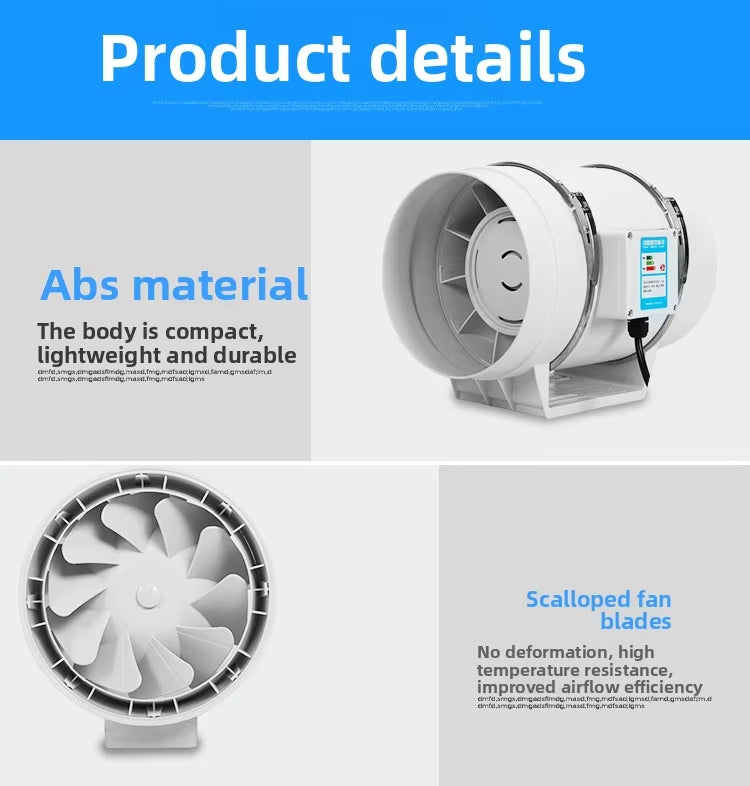 Tuyau d'échappement ventilateur 125HF